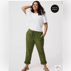 Torrid Convertible Poplin Pants